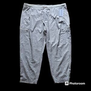 NWT, Athleta Women’s Venture Printed Pant Viper Gray Jogger, Size 24